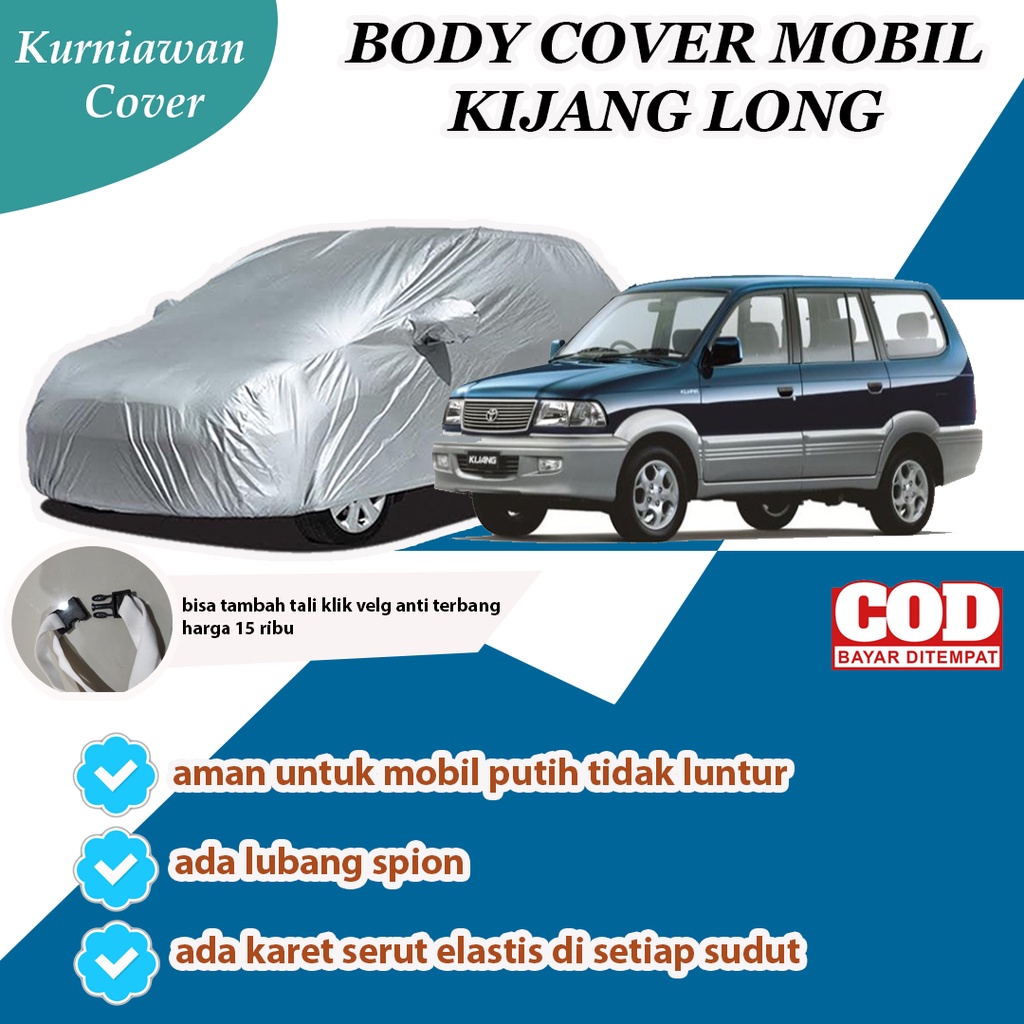 Cover Mobil / Sarung Mobil Kijang Long Selimut Kijang long Cover Mobil Kijang Long Mobil Kijang Long