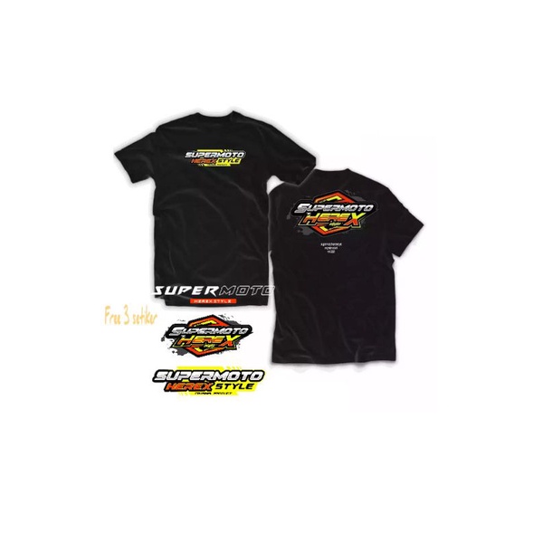 t-shirt Supermoto herex style V1