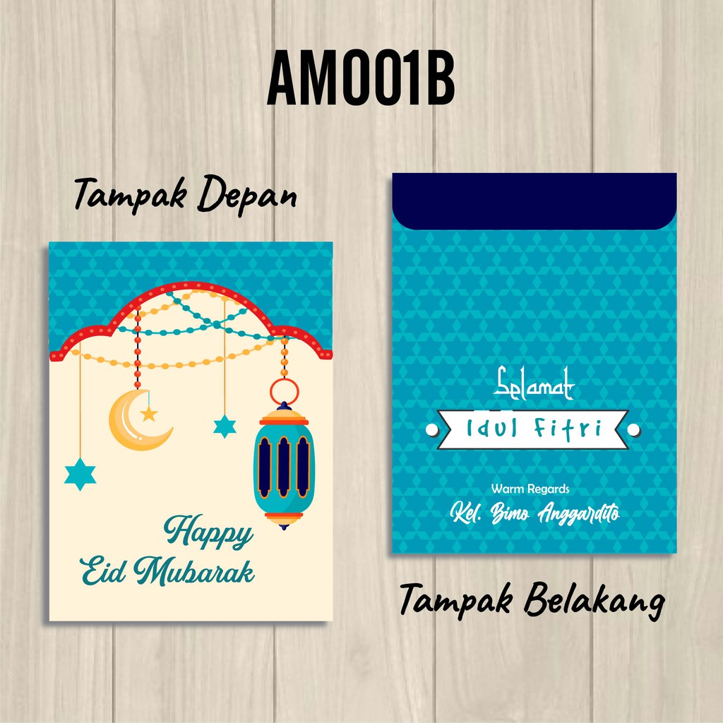 

Artomaringi Amplop Idul Fitri Custom / Angpau Lebaran AM02