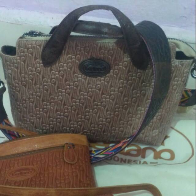 Fendi berliano nbu motif parang beigie mix db dan ls