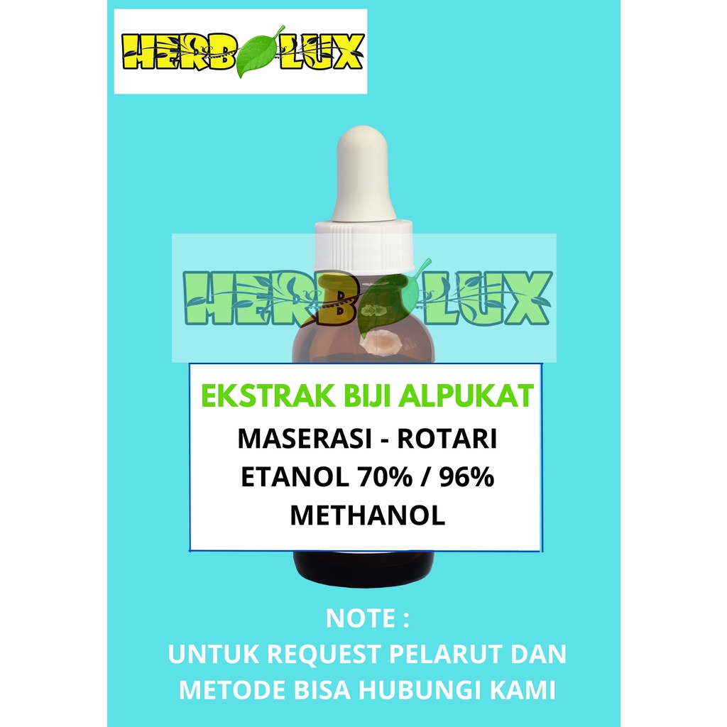 EKSTRAK BIJI ALPUKAT 50 GRAM DAN 100 GRAM BEST QUALITY HERBALUX