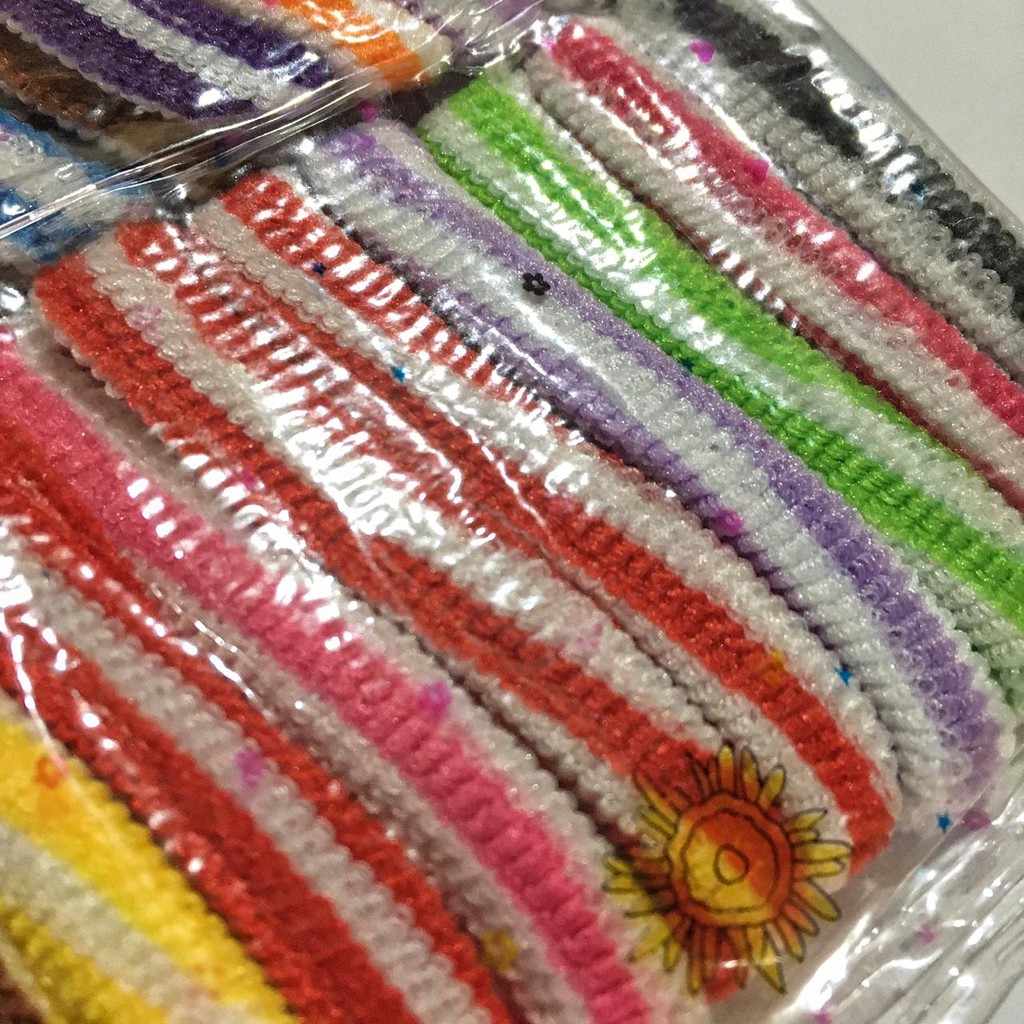 JKSNASEMKA22 - IKAT RAMBUT DONAT SALUR (PACK)-PER-ENAM PCS