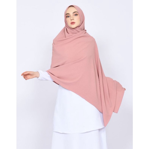 pashmina crinkle airflow / crinckle premium / cotton shawl premium / pashmina syar'i