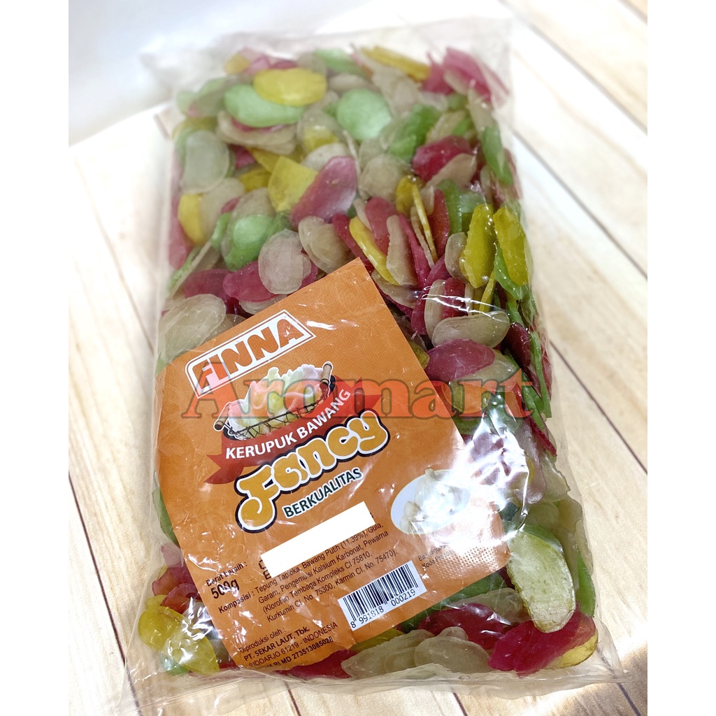 

Finna Kerupuk Bawang Fancy - 500gr