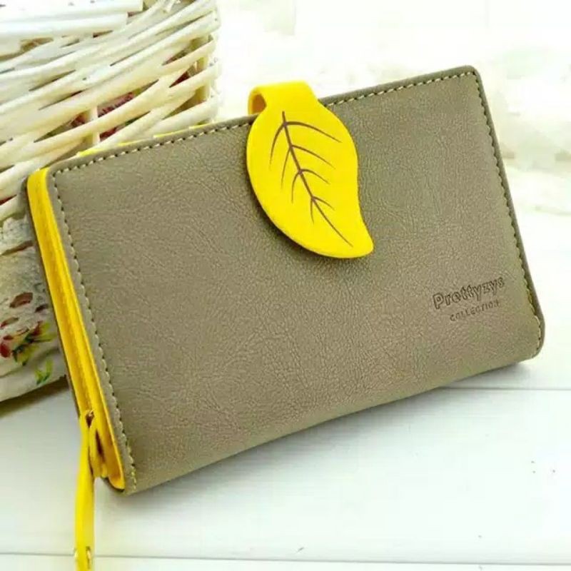 Arifirn Daun Mini - Premium Dompet Lipat Wanita Murah