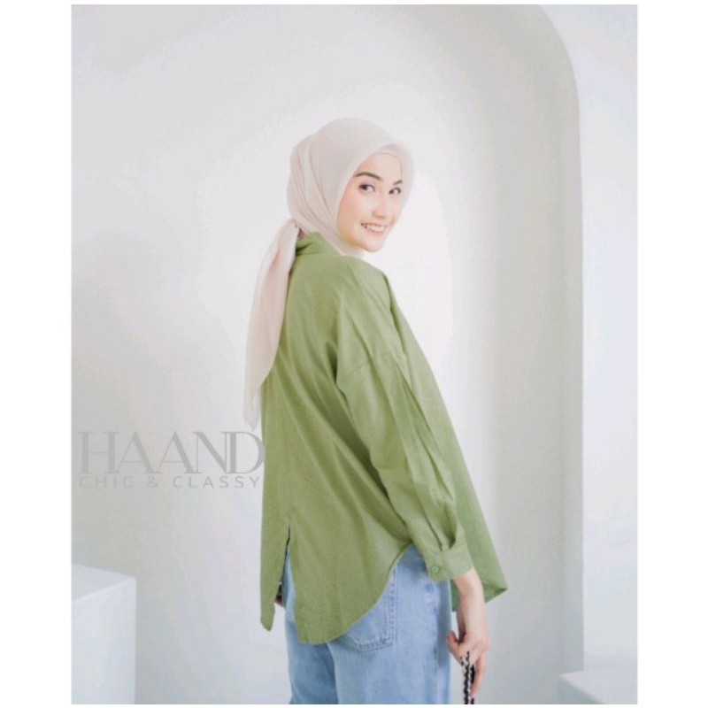 Kemeja Linen Wanita/Nelka Shirt