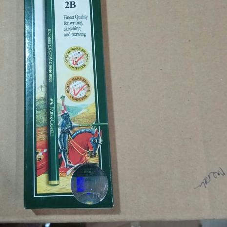 

Pensil 2B Faber Castell ( isi 12 pcs)