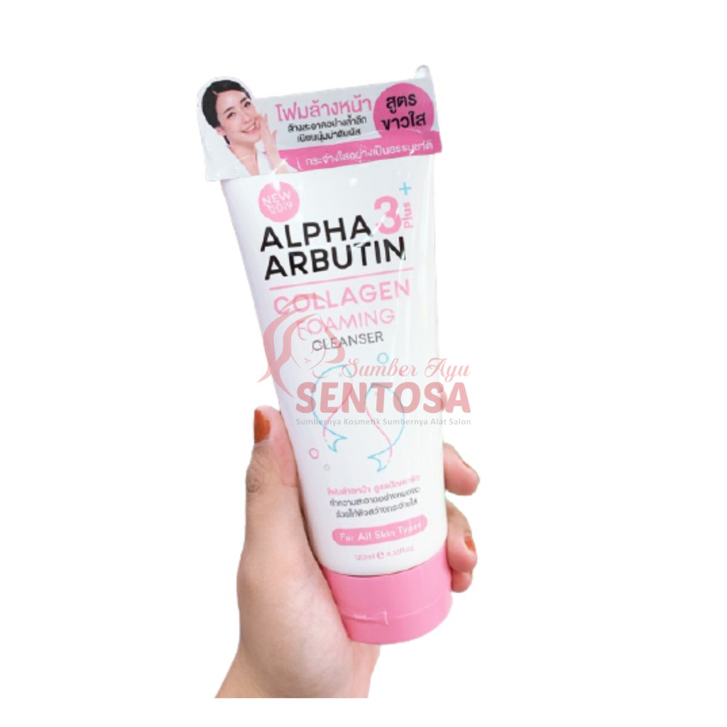 ALPHA 3+ ARBUTIN COLLAGEN FOAMING CLEANSER