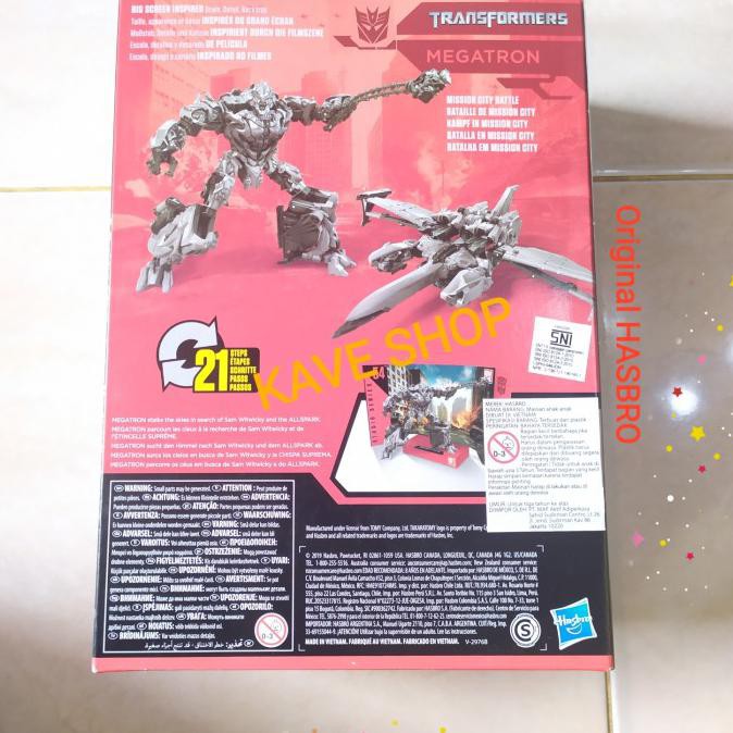 Gaya Transformers Hasbro Studio Series 54 : Megatron - Voyager Class Hot Sale