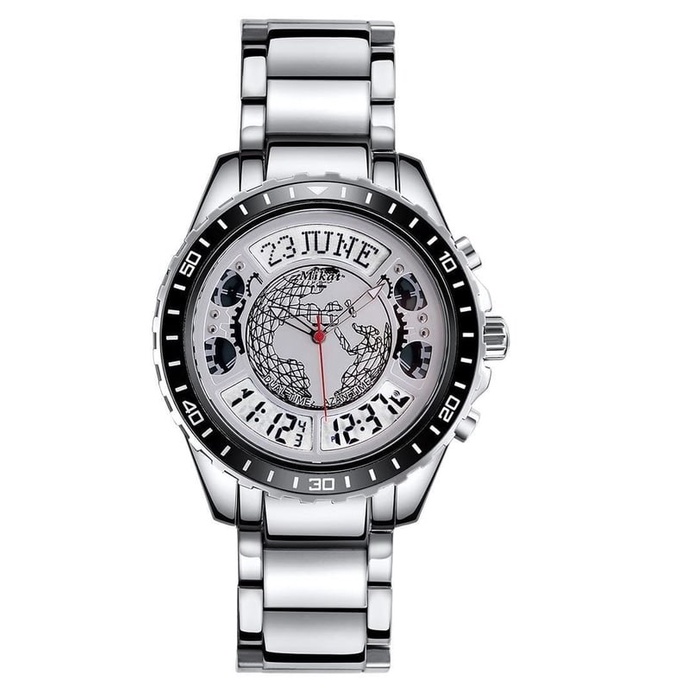 (PROMO) Jam Tangan Pria Muslim - Mikat Muslim Watch - Jam Tangan Muslim 1 Set