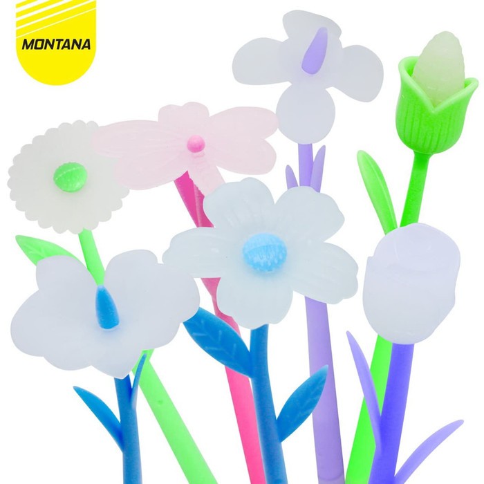 

MONTANA Ball Pen / Pulpen / Pena Gel Bunga Berubah Warna Di Matahari RETAIL (PER PCS)