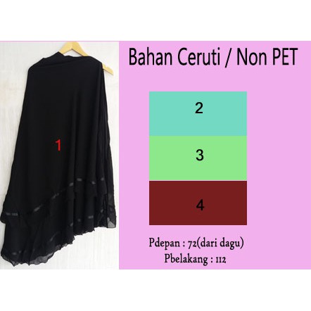 HOT SALE jilbab ceruti jumbo murah