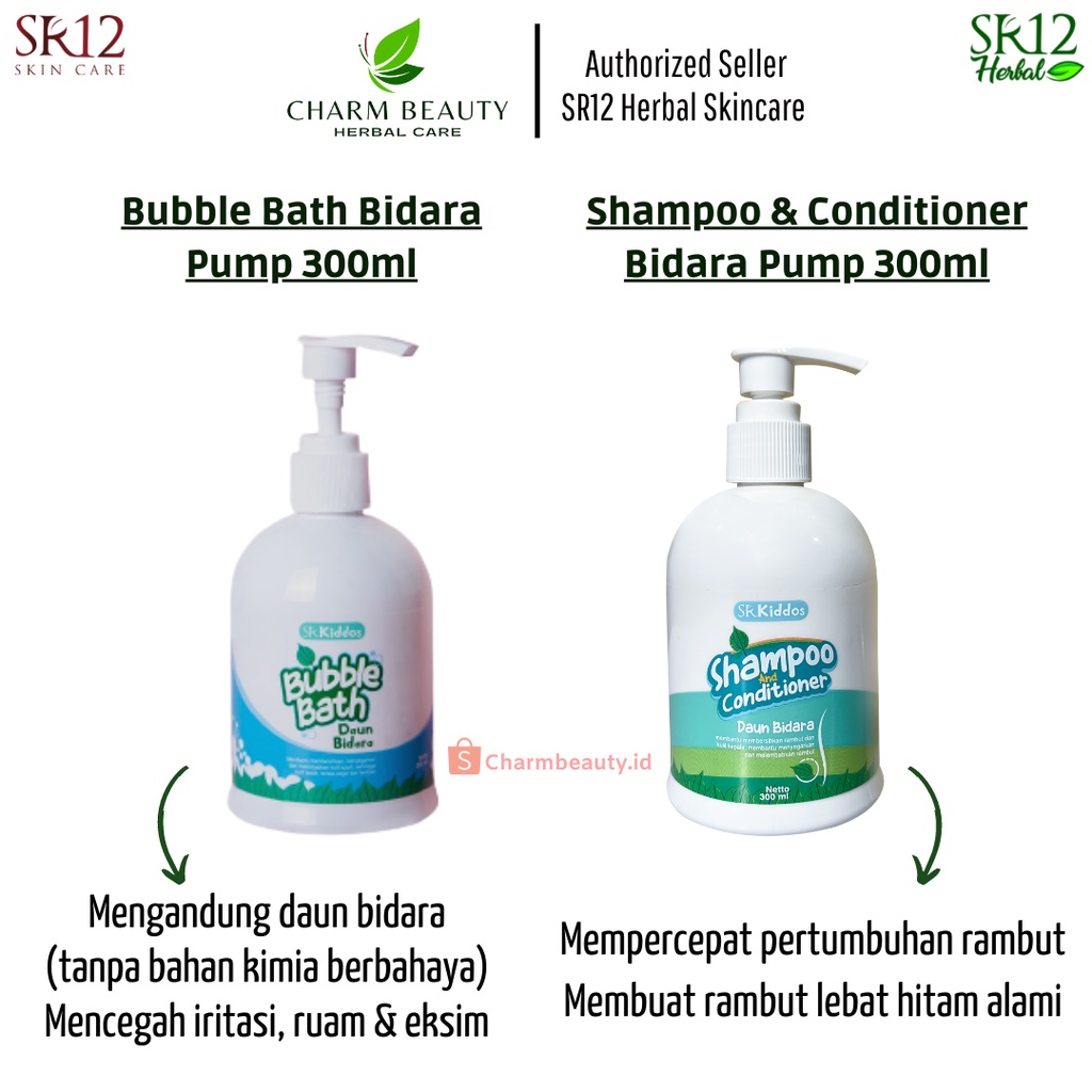 SR12 Shampo Bayi Penumbuh Rambut Bayi Sabun Bidara Sabun Bayi Sabun Mandi Bayi Perlengkapan Mandi Bayi Shampoo Conditioner Bidara SR12 Bubble Bath Bidara SR12