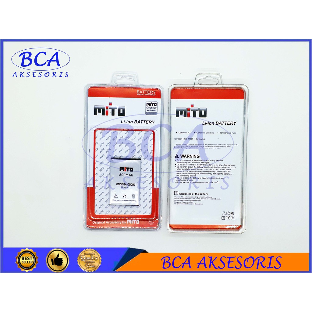 BATTERY BATRE BATERAI MITO BA-00002 / 270 / 277 ORIGINAL