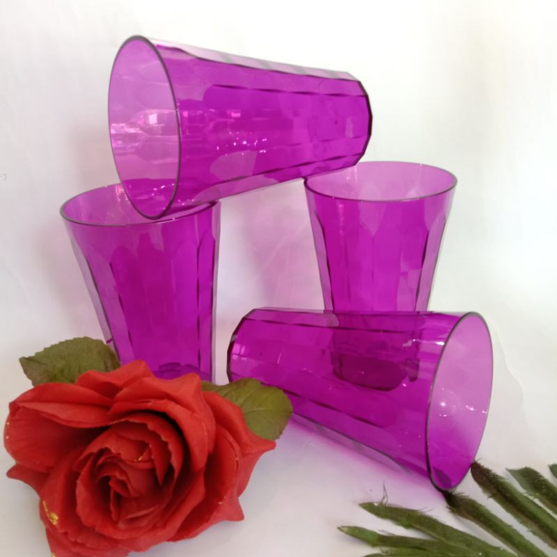 Gelas Kristal keramik(4pcs)