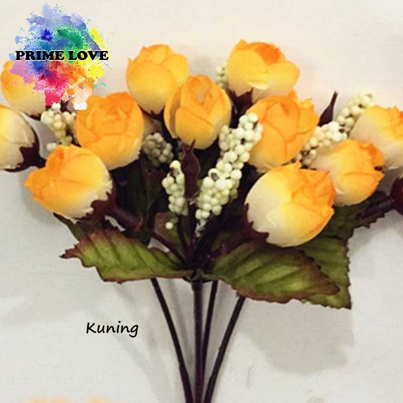 Bunga Artificial Bunga Plastik Tulip utk Dekorasi Hiasan dan Buket Wedding - AF09-4