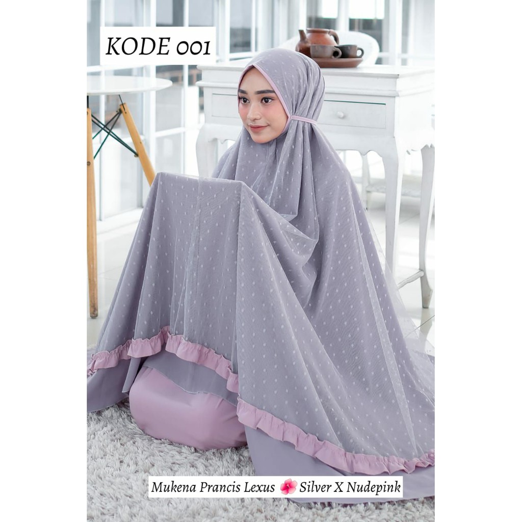 Mukena Prancis LEXUS kode 001-020 ORI by Dalanova