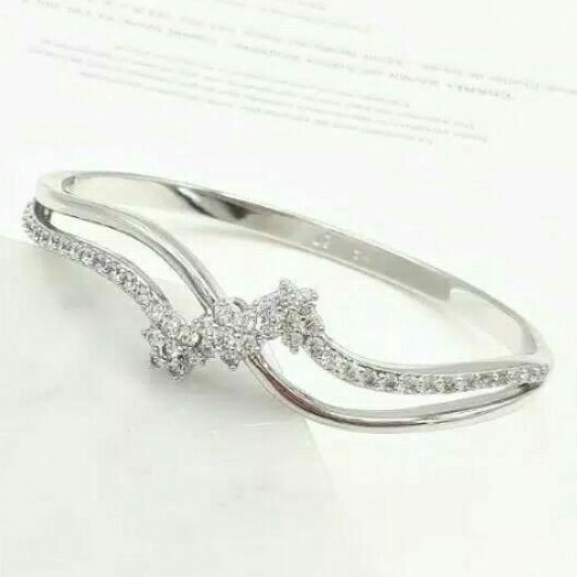 Gelang Bangle Silver by Xuping
