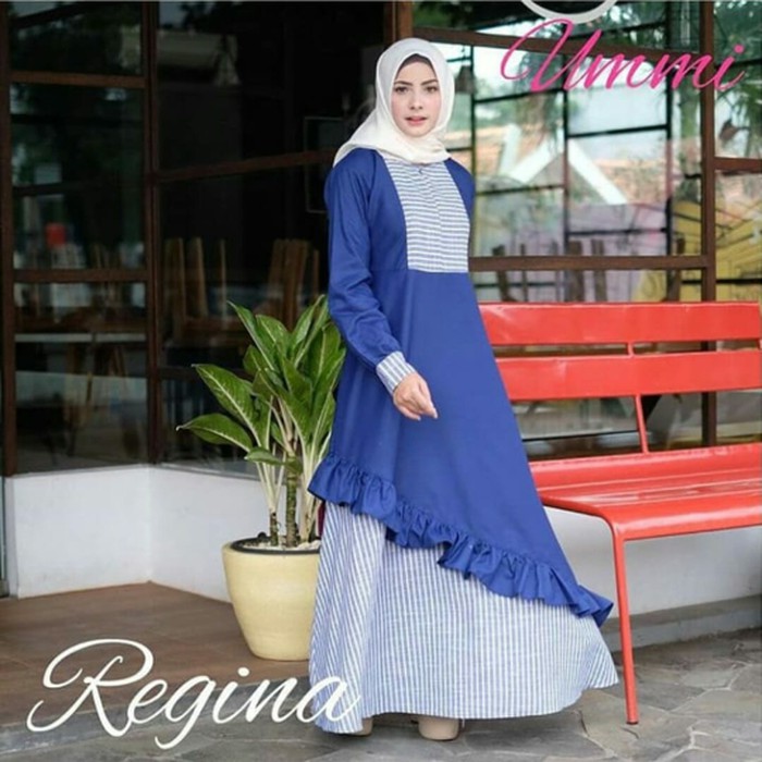 GAMIS SYARI ANNAJAH CAPUCCINO 900GR 110 140 ALLSIZE GAMIS SYARI BUSUI CADAR CREPE HQ POLOS MURAH I.
