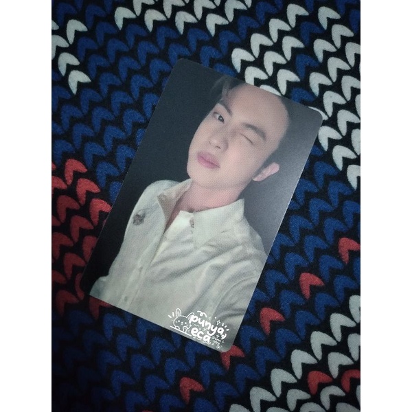 PHOTOCARD LUCKYDRAW JIN M2U BE DELUX