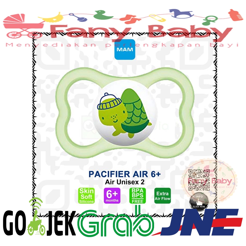 MAM PACIFIER AIR 6M+