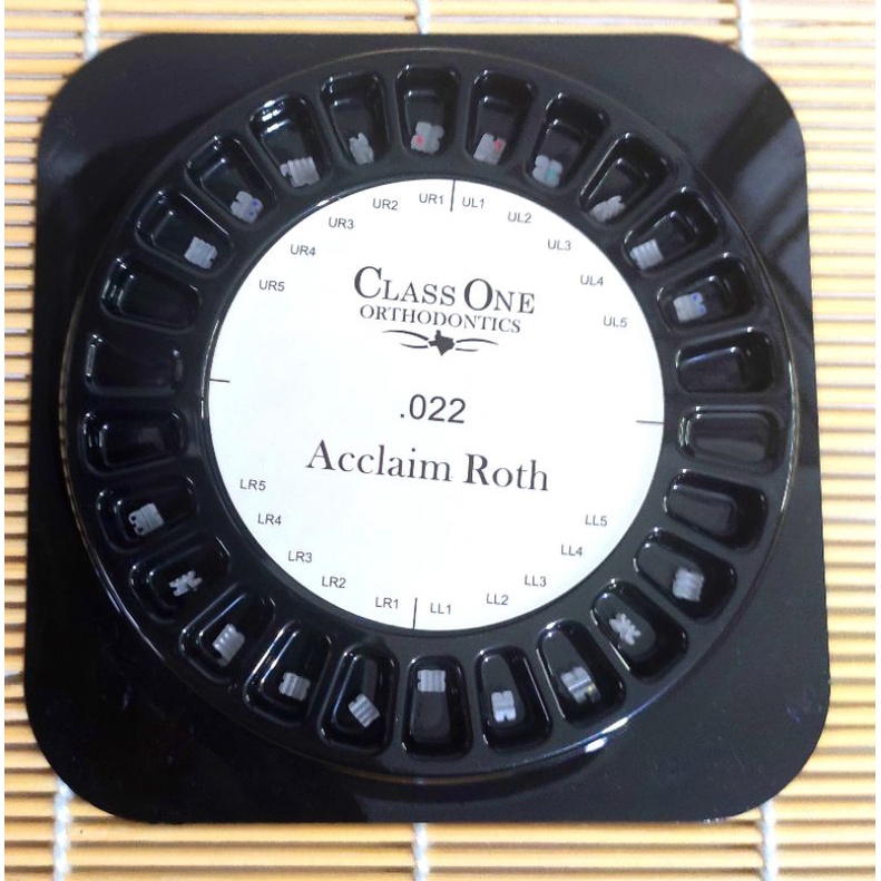 Ceramic Orthodontic Braces, Bracket Keramik ClassOne Original, Behel Transparan / Clear