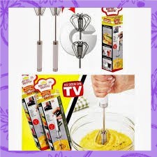 HAND MIXER / KOCOKAN TELOR / PENGOCOK TELUR / MIXER MANUAL / MIXER KUE MINI / MIXER TANPA LISTRIK