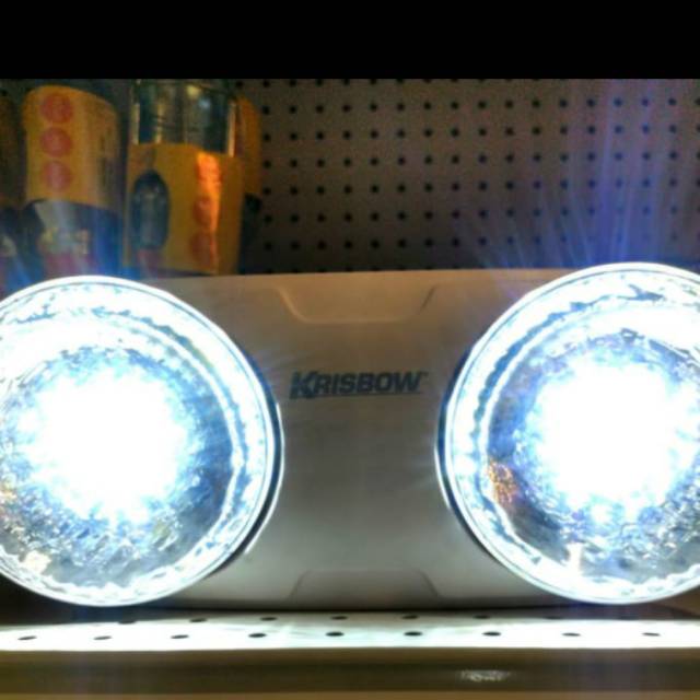 Jual Lampu Darurat Emergency Lamp Krisbow Sangat Terang dan Tahan Lama Shopee Indonesia