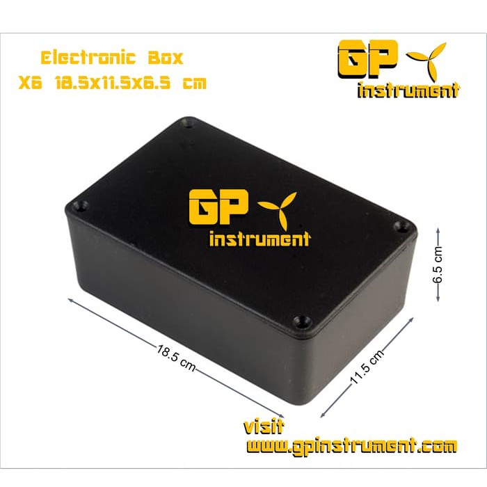 Elektronik - Tool & Kit Electronic Box X6 18 X 11 X 6 Cm Plastik Abs Besar Panel Elektronik Ready