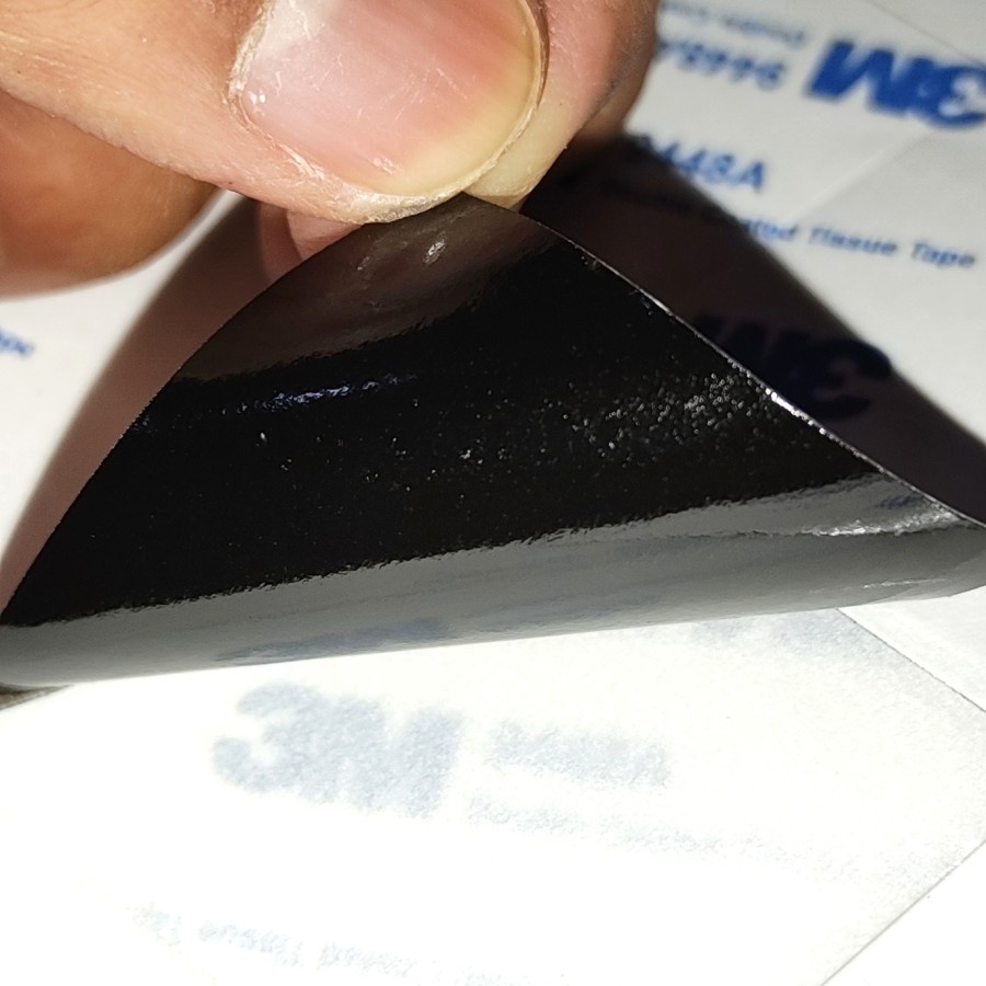 Thermal Tape 3M 9448A Black 40x40mm Double Tape untuk Heatsink Peltier