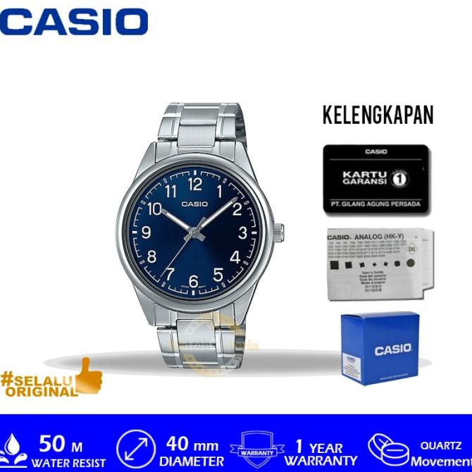 Casio General MTP-V005D-2B4/MTP-V005D-2B4/MTP-V005D Original Murah Termurah