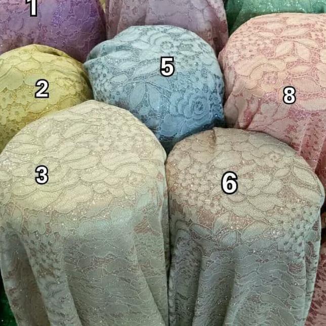 Kain Brokat Lapis Furing. Brokat Bonding. Bahan Kebaya, Dress. Brukat