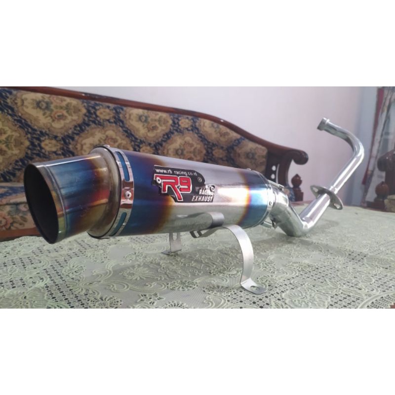 knalpot racing R9 mugello mio sporty