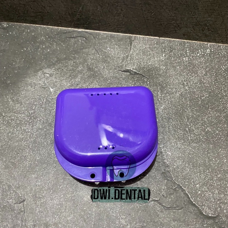 kotak gigi palsu retainer denture box