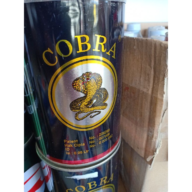 

thinner cobra pelarut cat sintetis cat minyak thinner kaleng 0,95l