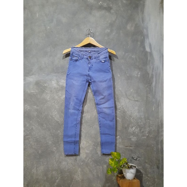 CELANA JEANS WANITA PRELOVED | LOOSE PANTS JEANS PRELOVED