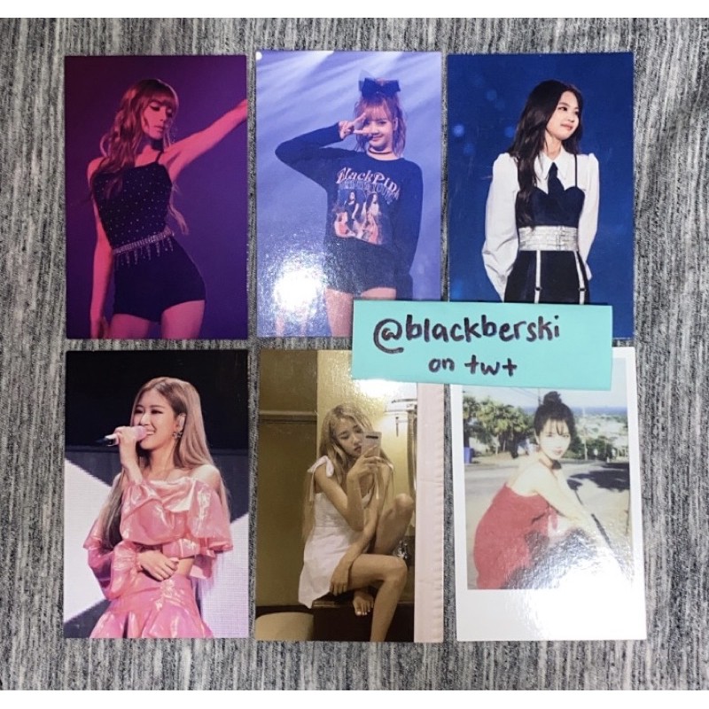 BLACKPINK DVD PHOTOCARD [SEOUL TOUR IN YOUR AREA 2018, SEASON GREETINGS HAWAII]