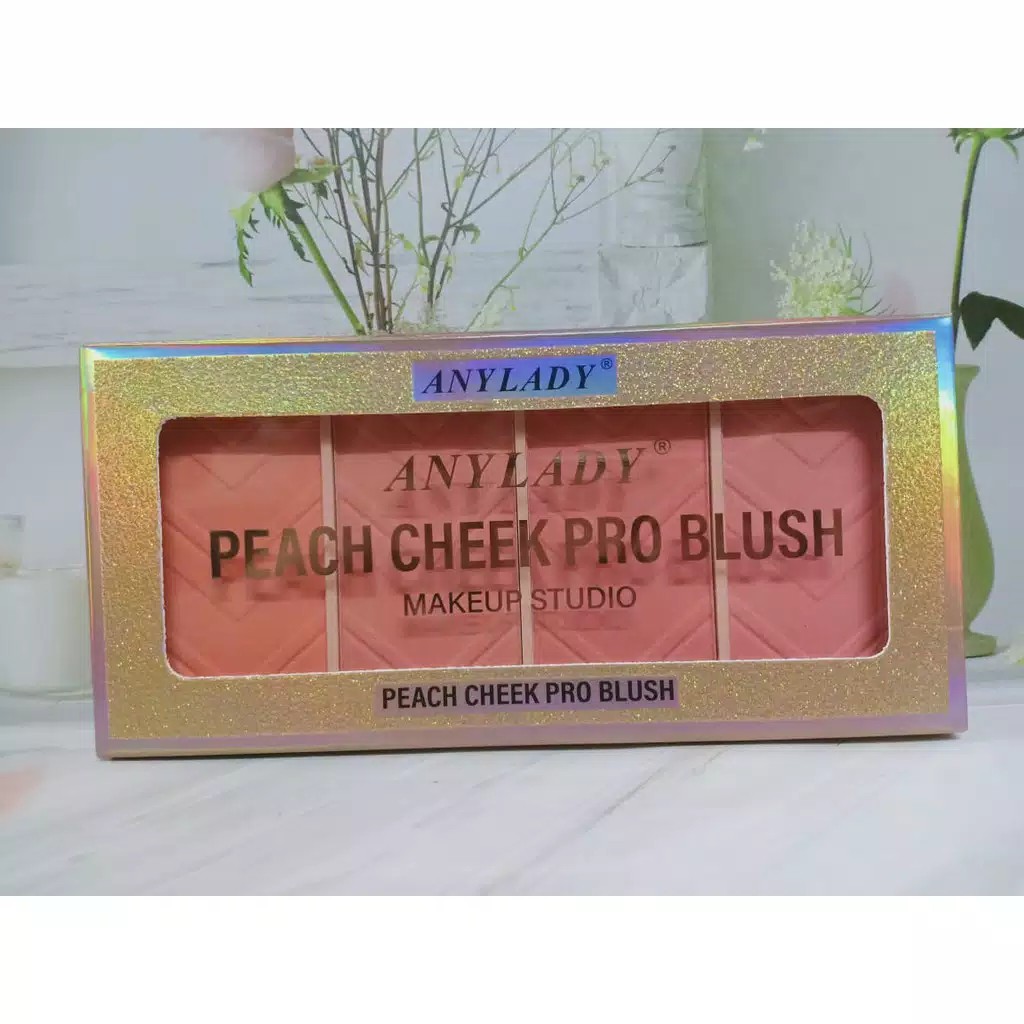 (CYBER) COD TERBARU ANYLADY PEACH CHEEK PRO BLUSH MAKEUP STUDIO