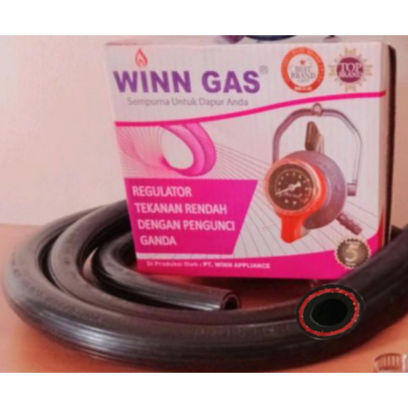 Winn Gas  , W 900 M  , Win Gas  ,  Selang  , Regulator  , Gas  , LPG 3 Lapis Asli Ori