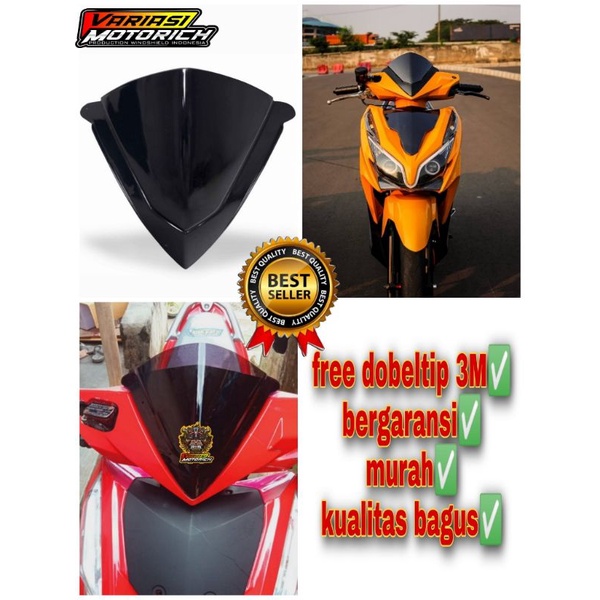 GR visor vario - visor vario old tecno 125 - windshield vario old 125 - visor vario jenong - visor Vario new 150 - visor vario 160 PECAH GANTI BARU!!! Ori