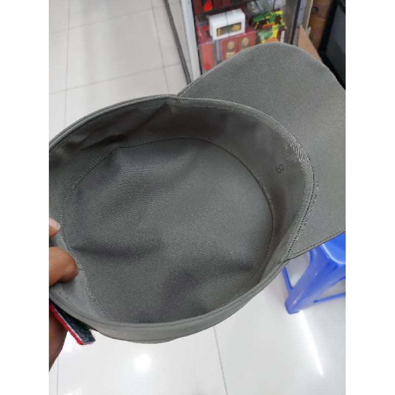 TOPI KOMANDO HIJAU HITAM POL PP