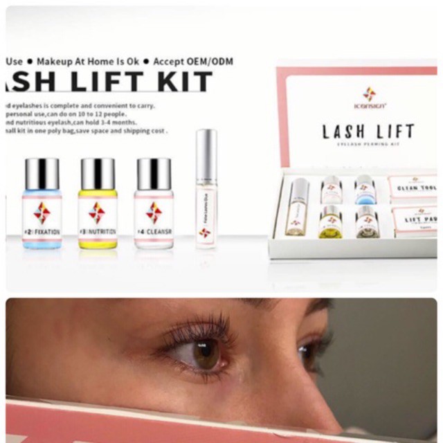 Iconsign/rosin Lash Lift Pelentik Bulumata Asli TAHAN 2 BULAN