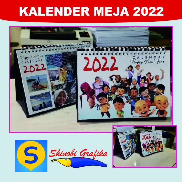 

KALENDER MEJA 2022 | KALENDER DUDUK 2022 SPRIRAL | KALENDER ANAK
