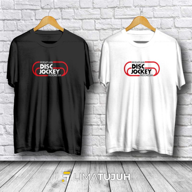 Kaos DJ Indonesia / Kaos Persatuan Disc Jockey Indonesia Bahan Premium