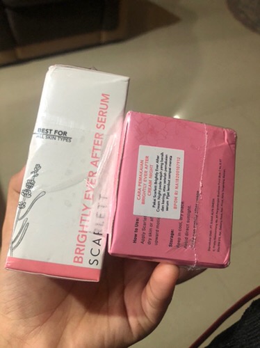 Scarlett Whitening Face Care - Facial Wash - Cream - Serum - Scarlett By Felicya Angelista Bpom