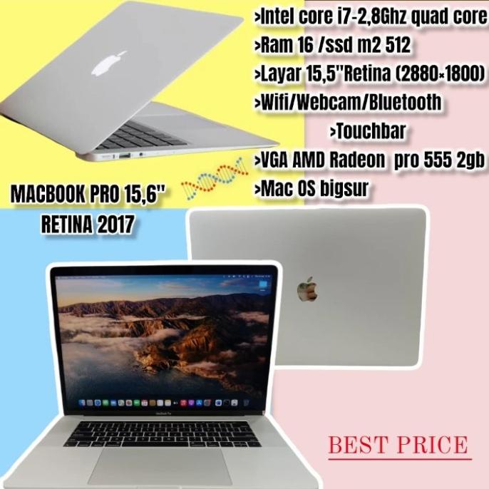 MacBook Pro Retina 2017 15,5 inch