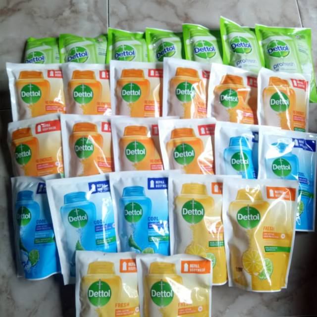 Dettol sabun cair(. Bodywash ) isi ulang reffil