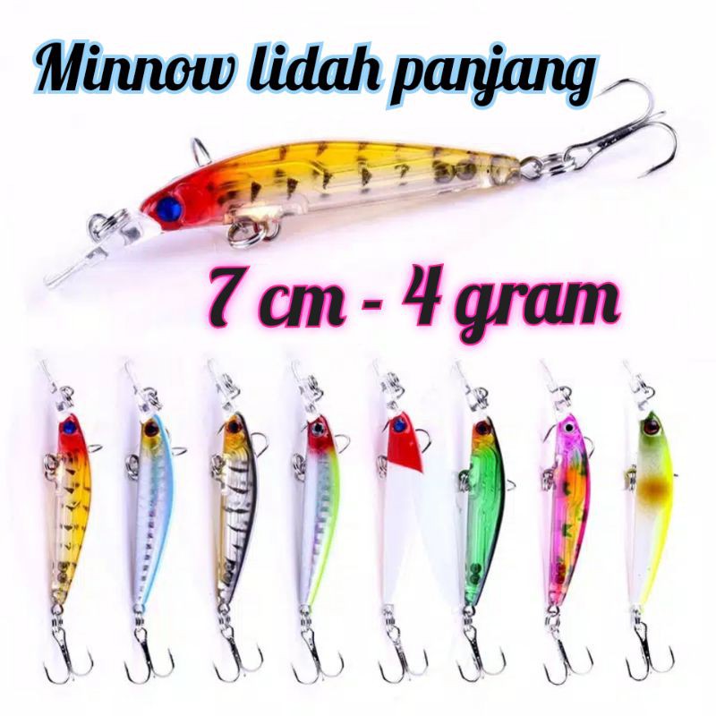 Minnow Umpan Casting UL 7 cm 4 gram