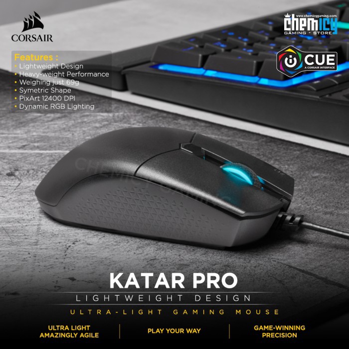 Corsair Katar PRO Ultra-Lightweight Gaming Mouse