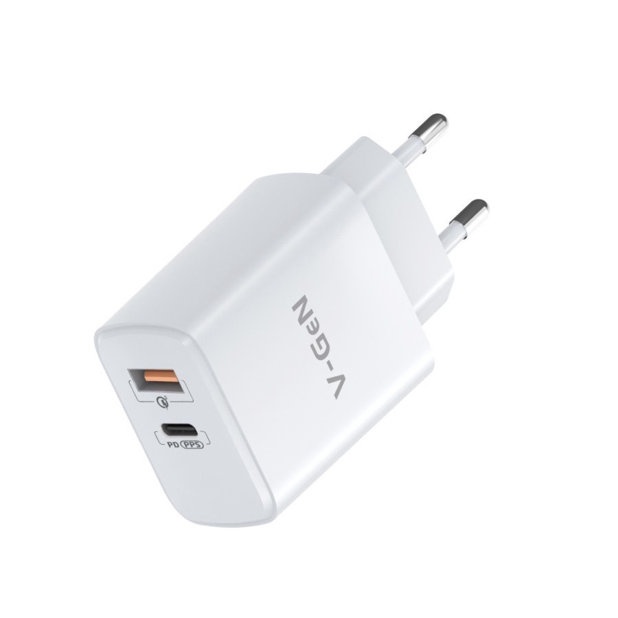 CHARGER V-GEN USB-C TYPE C SUPER SPEED QC4.0 20W VTC2-18